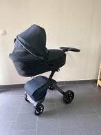 Stokke Xplory X rich black 3 in 1 - COMPLEET, Kinderen en Baby's, Ophalen, Zo goed als nieuw, Maxi-Cosi, Regenhoes