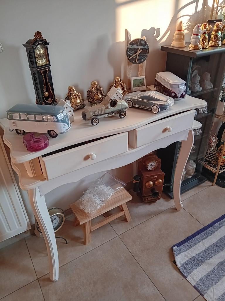 Mooi tafeltje, Ophalen