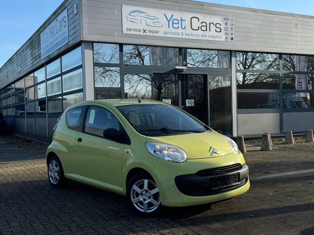 Citroen c1 benzine met keuring en garantie, Auto's, Citroën, Voorwielaandrijving, 4 cilinders, Leder en Stof, Bedrijf