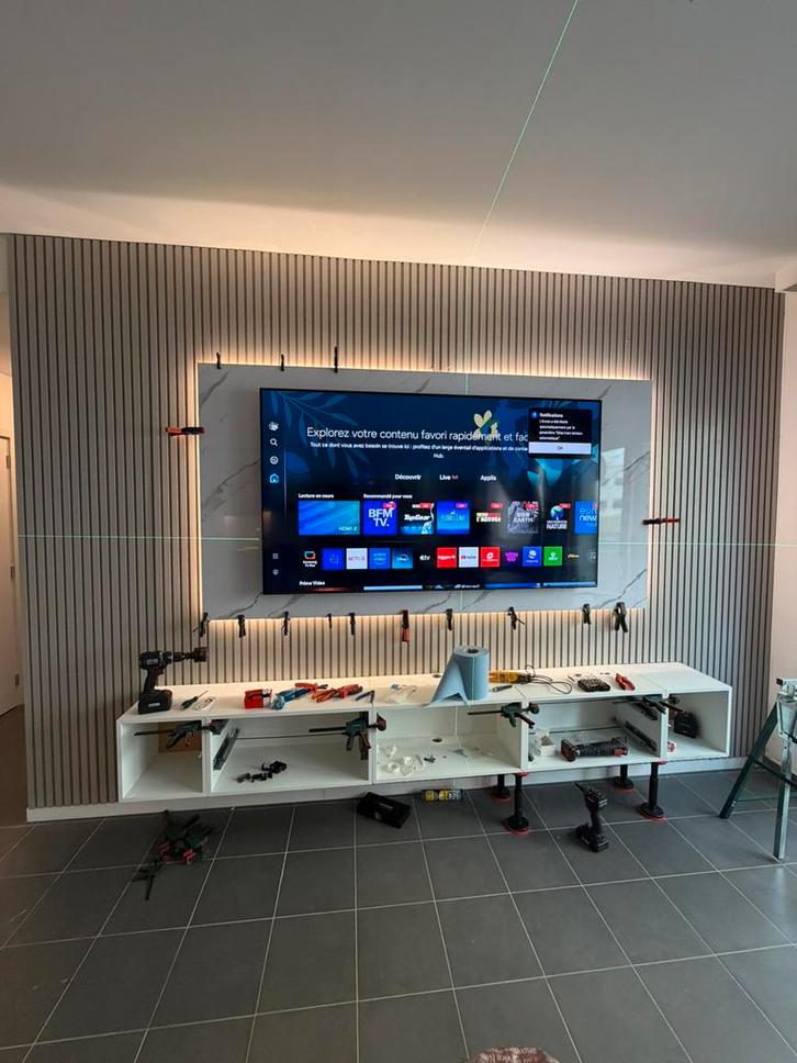 Déco mur Tv, Bricolage & Construction, Bricolage & Rénovation Autre, Enlèvement