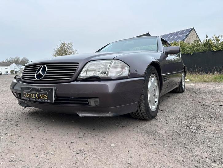 Mercedes SL300 cabrio - 1992 - 168000km - Met hardtop, Auto's, Mercedes-Benz, Bedrijf, SL, ABS, Airbags, Boordcomputer, Centrale vergrendeling