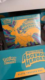 9x Ascended heroes elite trainer box sealed, Hobby en Vrije tijd, Ophalen of Verzenden, Zo goed als nieuw