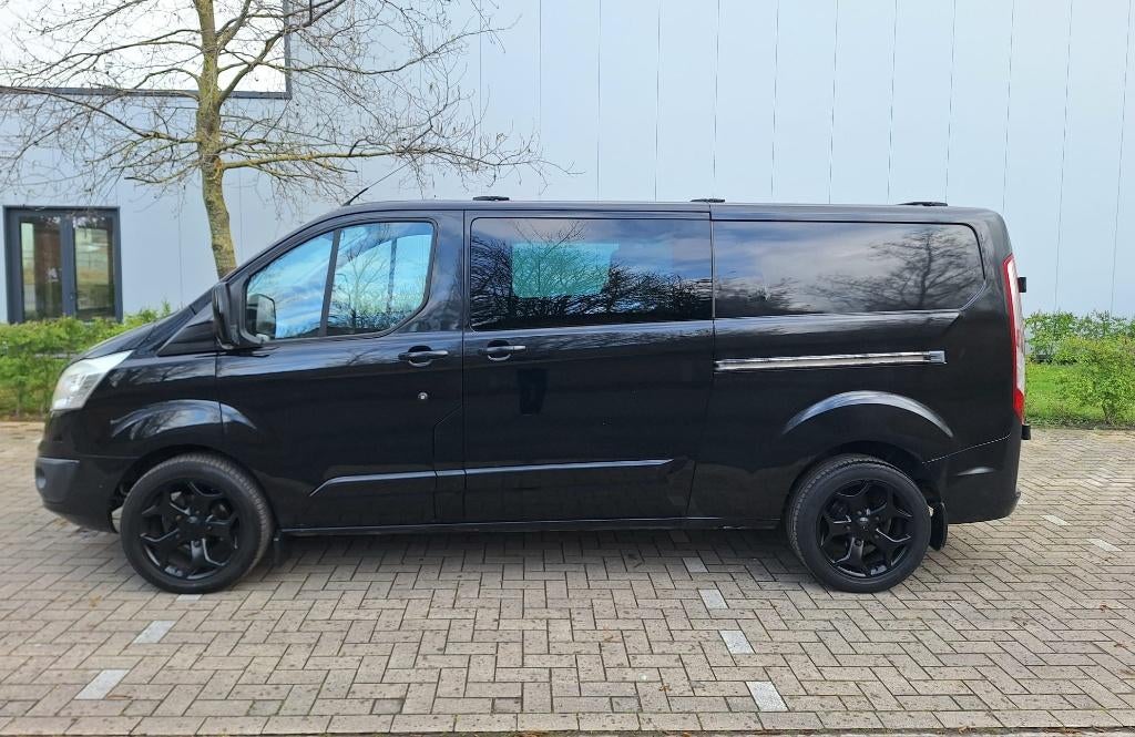 Ford Transit Costum 2.2TDCI | Trekhaak, Voorwielaandrijving, Zwart, Zwart, Bedrijf