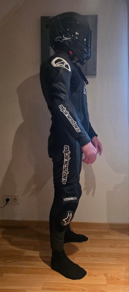 Alpinestar Orbiter leder suit maat 48 (M), Ophalen