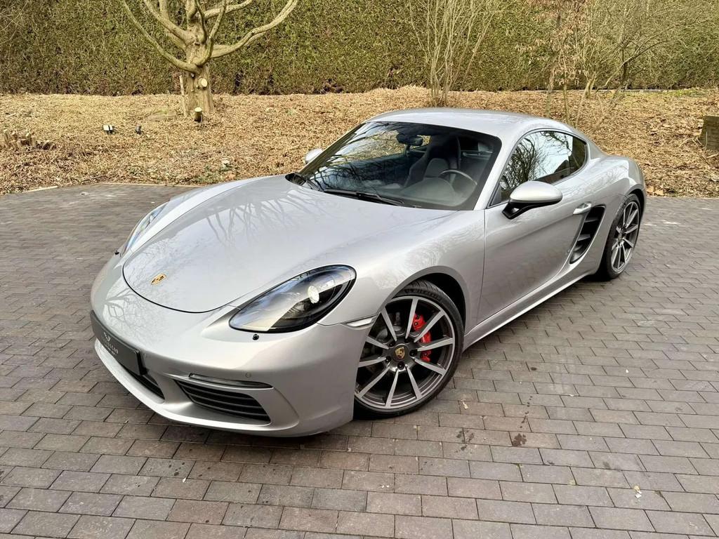 Porsche 718 Cayman S PDK/BOSE/Porsche OH-Historiek/1ste lak!, Auto's, Porsche, USB, Gebruikt, Leder, Bedrijf