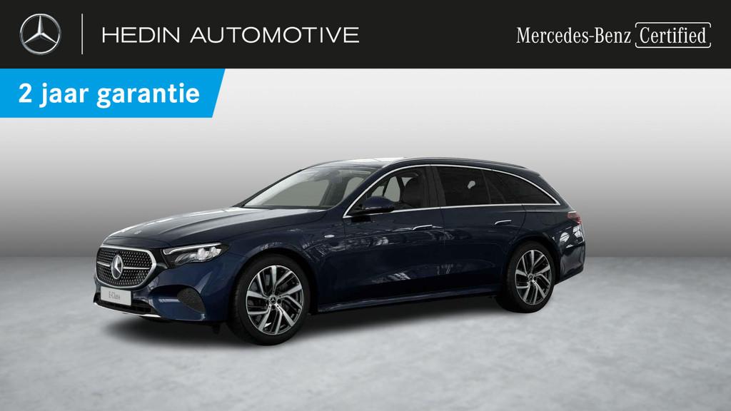 Mercedes-Benz E-Klasse 300 DE Break Luxury Line | Smartphone, Auto's, Gebruikt, Zwart, 4 cilinders, Blauw