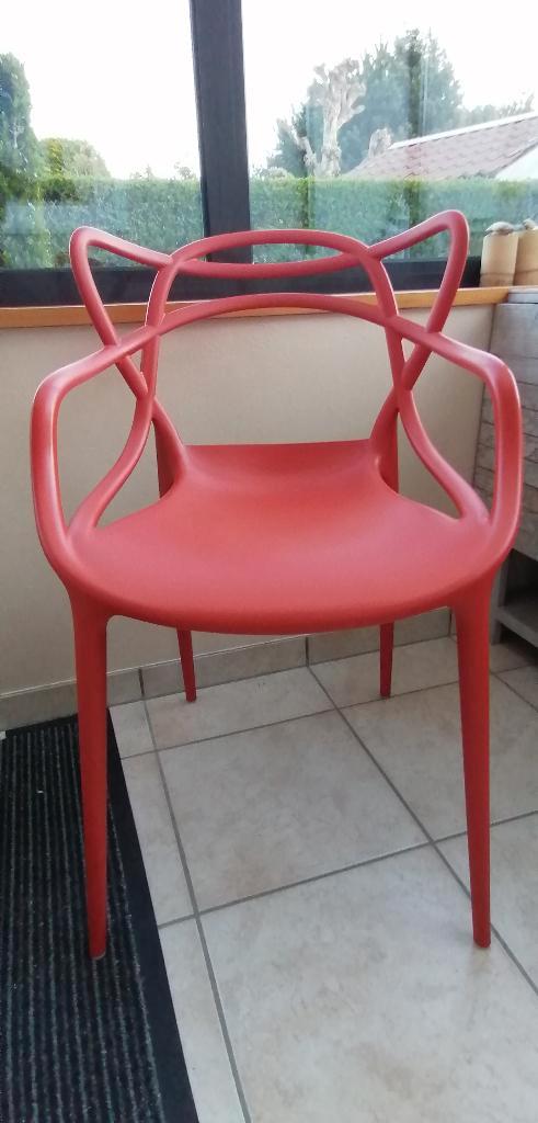 Design Kartell Master stoelen, Maison & Meubles, Chaises, Comme neuf, Deux, Synthétique, Autres couleurs, Enlèvement