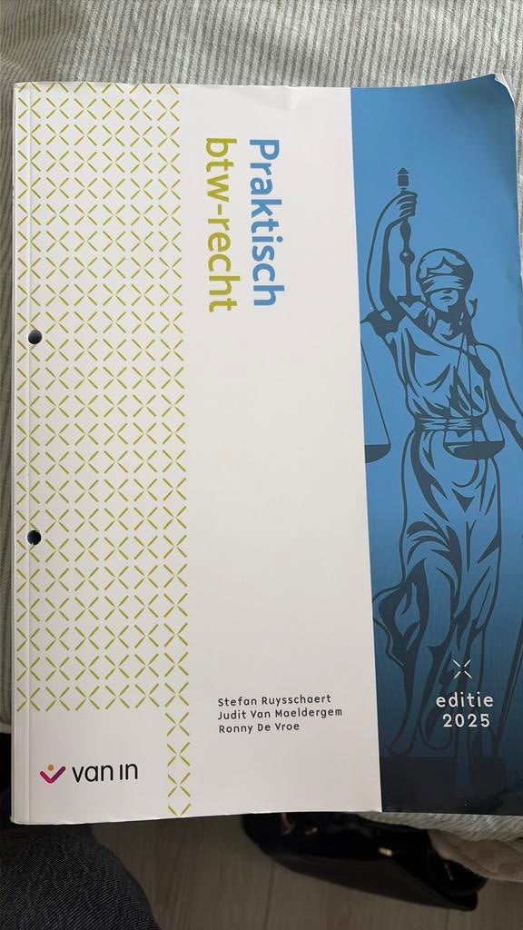 Praktisch btw-recht 2025, Ophalen of Verzenden, Nieuw, Overige niveaus, Overige vakken