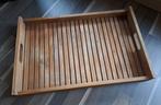 Teak dienblad, 58x38x7cm, Huis en Inrichting, Woonaccessoires | Dienbladen, Ophalen of Verzenden, Zo goed als nieuw, Rechthoekig