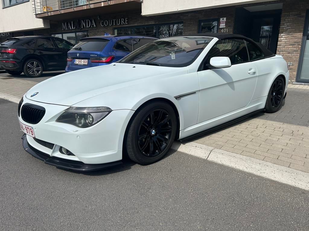 BMW 630i cabriolet/2006/état impeccable, Autos, BMW, Achat, Série 6, Cabriolet, Carnet d'entretien