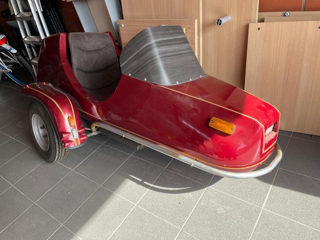 Zijspan zonder moto, Ophalen