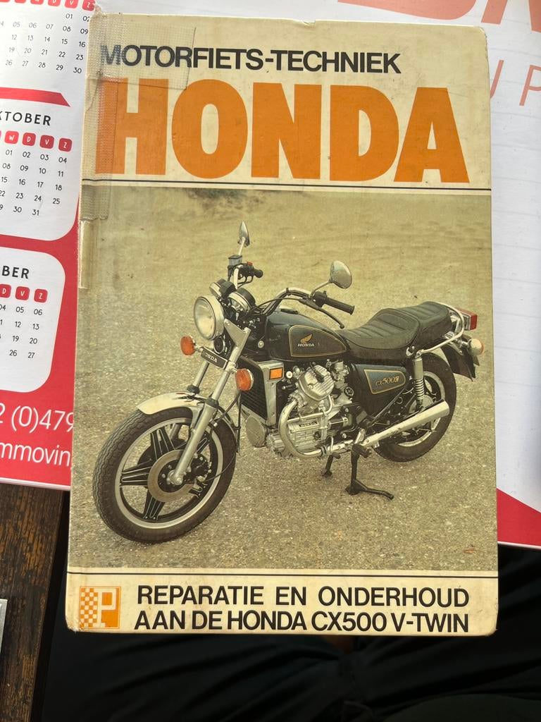 Honda CX500 werkplaatshandboek, Motos, Enlèvement ou Envoi, Honda