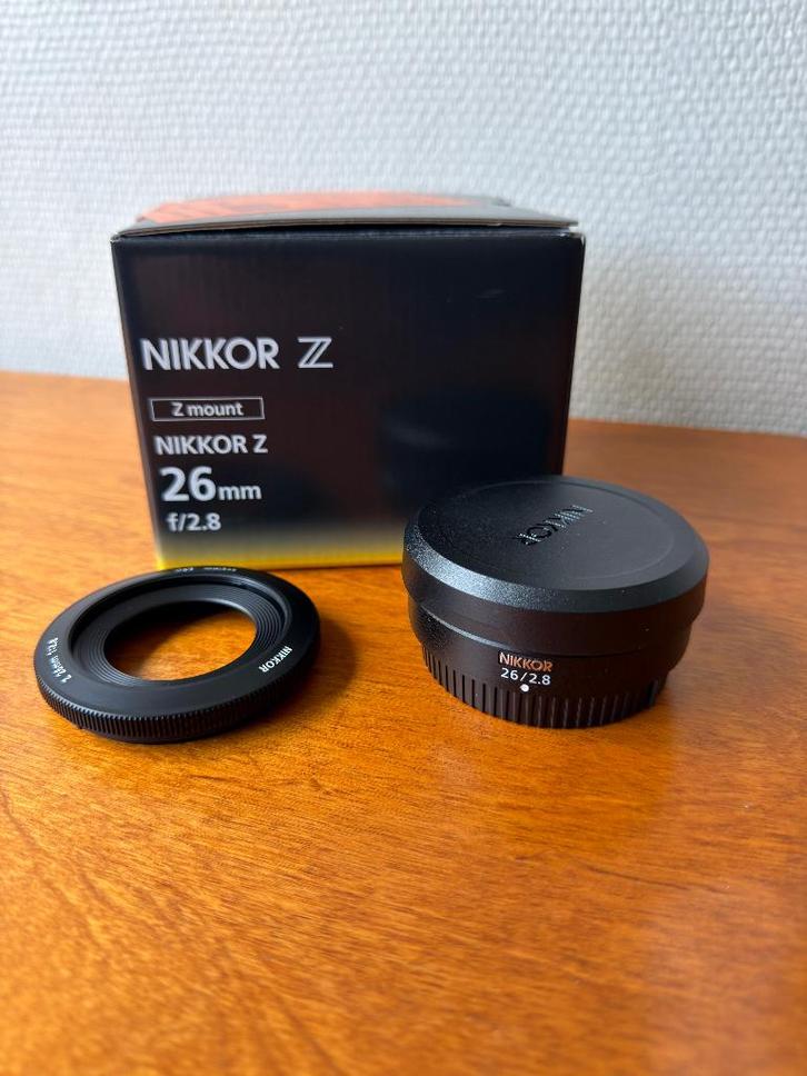 Nikkor Z 26mm f2.8, Audio, Tv en Foto, Foto | Lenzen en Objectieven, Zo goed als nieuw, Groothoeklens, Ophalen