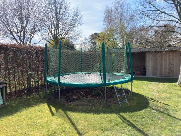 Trampoline 4,40m diameter - merk Kadee, Enfants & Bébés, Jouets | Extérieur | Trampolines, Utilisé, Enlèvement