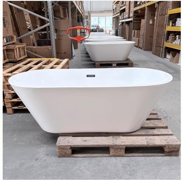 Modern Vrijstaand Ligbad – Nieuw Bad OP=OP 170/75/58 nr253, Huis en Inrichting, Woonaccessoires | Overige, Nieuw, Ophalen