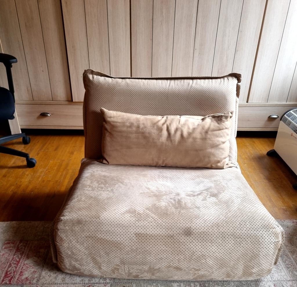 uitklapbare slaapzetel, Ophalen, Gebruikt, Eenpersoons, Minder dan 75 cm