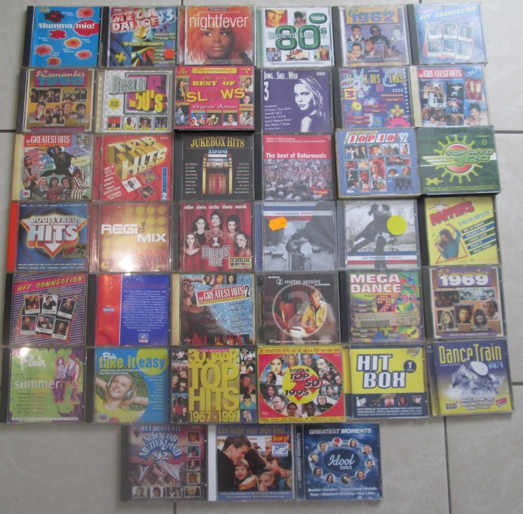 50 CD originaux Prima avec albums de compilation, CD & DVD, CD | Compilations, Comme neuf, Dance, Coffret, Enlèvement ou Envoi