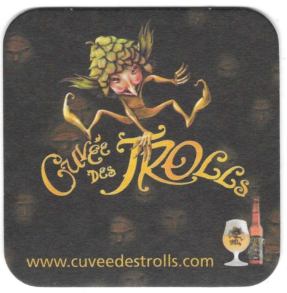 bierviltje 1st Cuvée des Trolls, Collections, Envoi