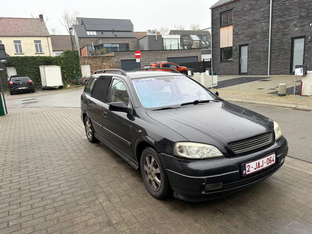 Opel Astra 2002 EXPORT, Auto's, Opel, Particulier, Astra, Zetelverwarming, Diesel, Euro 3, Break, 5 deurs, Handgeschakeld, Zwart