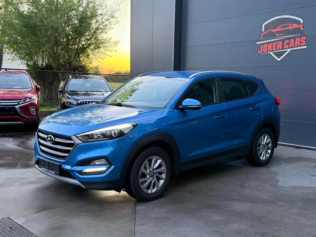 Hyundai TUCSON 1.6 T-GDi Automaat CarPlay Trekhaak ZetelVerw, Autos, Achat, Entreprise, Entretenue par le concessionnaire, Noir