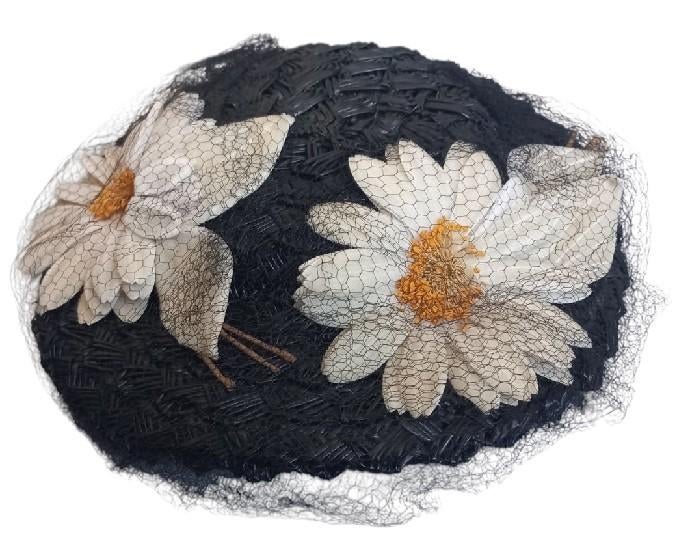 Haute mode Mary Tienen hoedje., Kleding | Dames, B, Ophalen of Verzenden, Gedragen, B