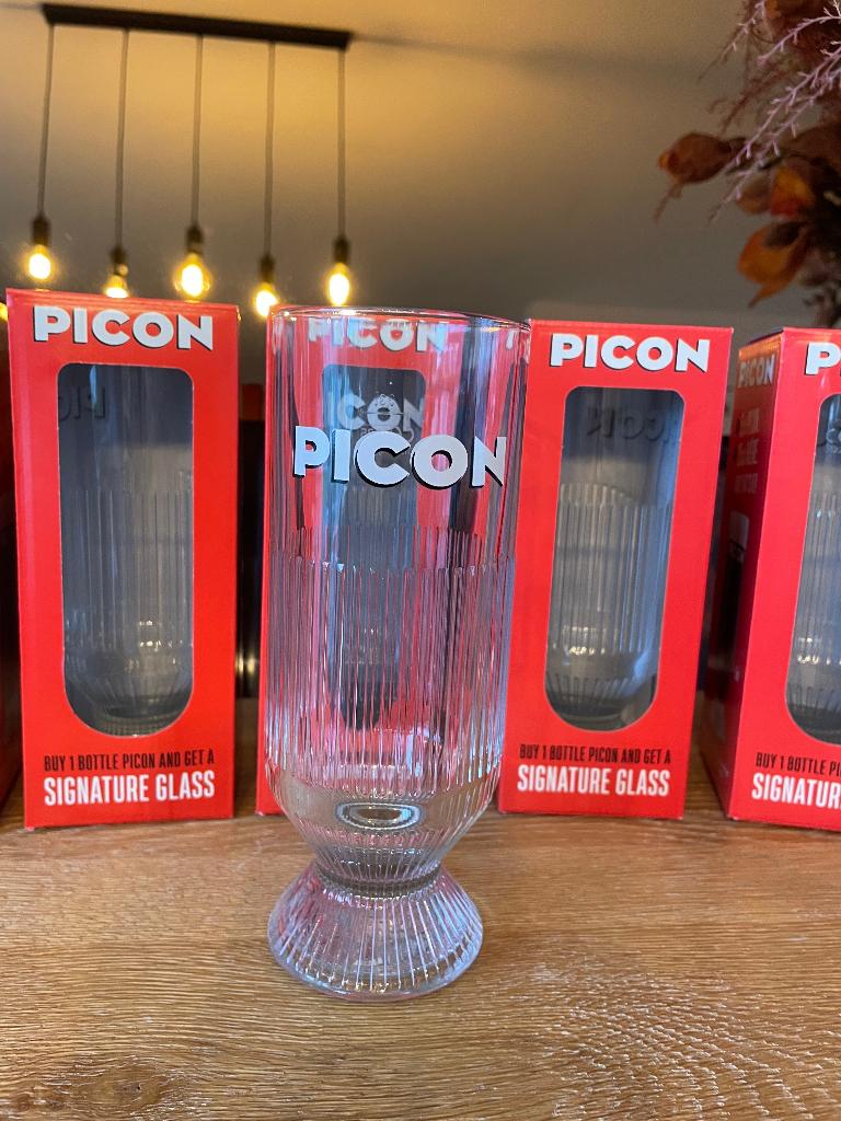 Picon glazen nieuw, Ophalen of Verzenden, Nieuw, Bierglas