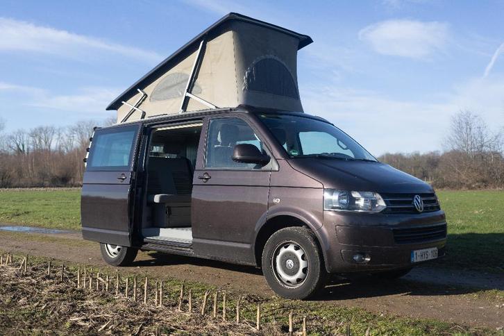 Volkswagen California T5 (2014), Caravanes & Camping, Camping-cars, Particulier, jusqu'à 4, Modèle Bus ou Fourgon aménagé, Volkswagen