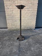 Brûle-encens ancien en fonte sur pied — 70 cm — Industr, Enlèvement ou Envoi