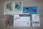 Kuifje Hergé , tickets 2006 , prentjes ,  als nieuw, Enlèvement ou Envoi, Tintin, Comme neuf, Image, Affiche ou Autocollant