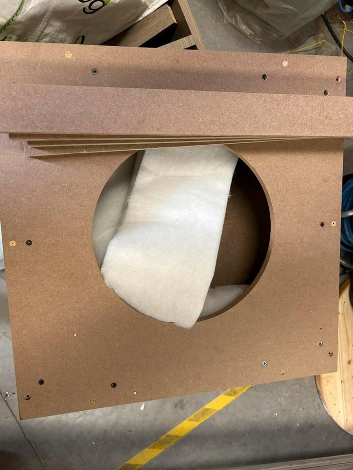 Inbouwdoos install speaker hout, Bricolage & Construction, Électricité & Câbles, Neuf, Enlèvement