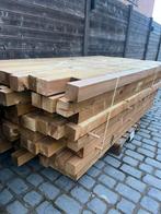 Geïmpregneerde dikke balken. 2,4 meter., Tuin en Terras, Ophalen, Zo goed als nieuw, Balken