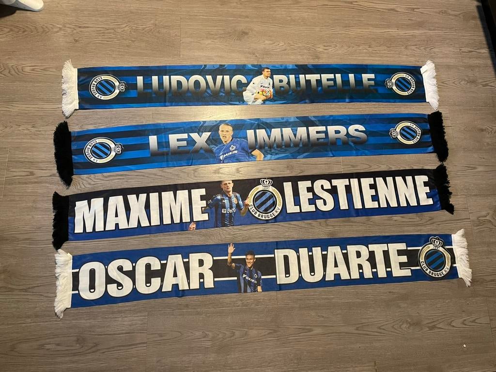 Lot voetbalsjaals club brugge, Ophalen of Verzenden