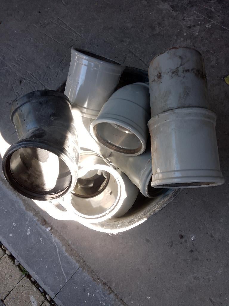 pvc koppelingen, Bricolage & Construction, Tuyaux & Évacuations, Enlèvement, Comme neuf, PVC