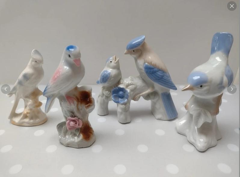 Vogel beeldjes, Ophalen of Verzenden