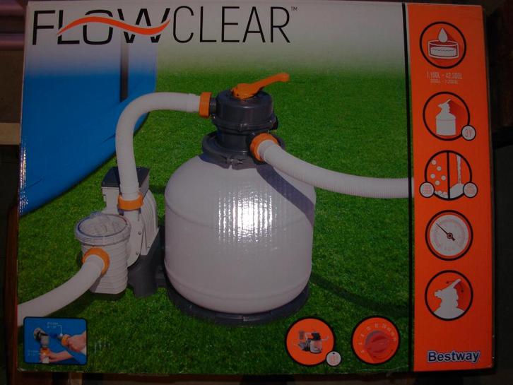 zwembad toebehoren, volledig start set ., Jardin & Terrasse, Accessoires de piscine, Comme neuf, Pompe, Enlèvement