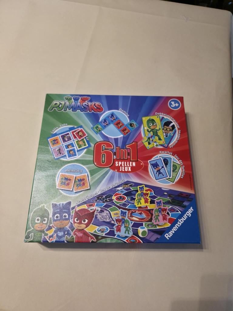 Jeux de société Pjmasks, Kinderen en Baby's, Speelgoed | Educatief en Creatief, Zo goed als nieuw, Puzzelen, Ophalen