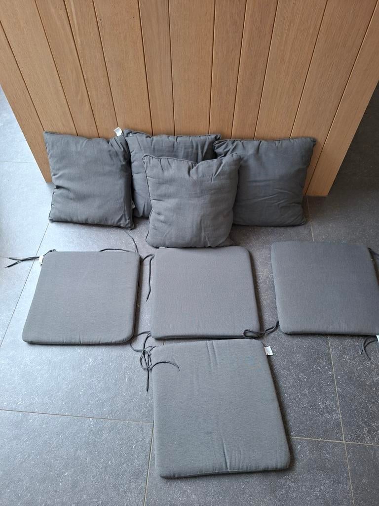 Set kussens voor tuinstoelen / tuinkussens, Ophalen of Verzenden, Zo goed als nieuw
