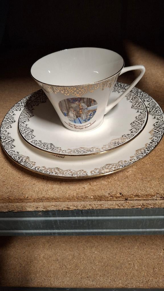 mooi set communietasje, Ophalen