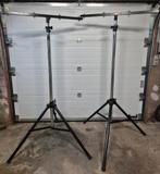 Statieven met T-bar, TV spigot adapter en projectiescherm, Ophalen, Gebruikt, Overige typen