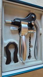 Metalen kurkentrekker met capsule-snijder., Huis en Inrichting, Ophalen, Nieuw