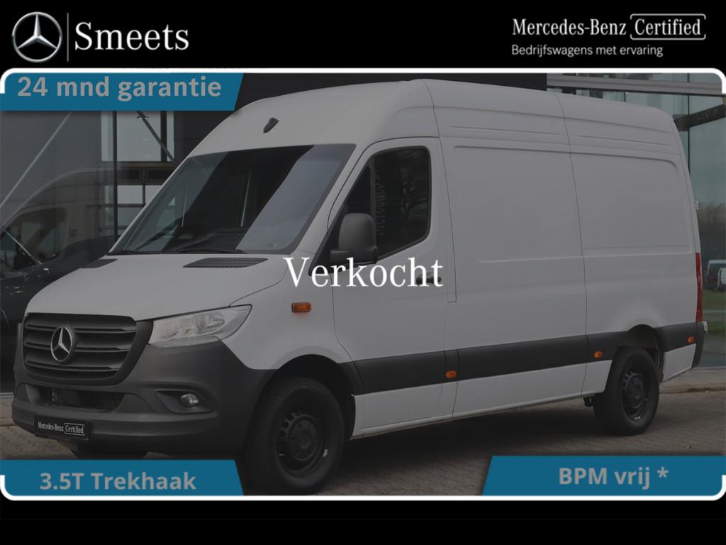 Mercedes-Benz Sprinter 317 CDI L2H2 FACEL. 3.5T TREKHAAK, Auto's, Bestelwagens en Lichte vracht, Automaat, 4 deurs, Gebruikt, Euro 6