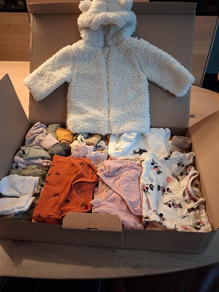 babykleding maat 50 tem maat 62, Kinderen en Baby's, Babykleding | Baby-kledingpakketten, Ophalen, Zo goed als nieuw, Maat 50