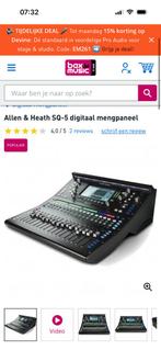 Allen & Heath SQ-5 digitaal mengpaneel, Muziek en Instrumenten, Mengpanelen, Ophalen of Verzenden, Zo goed als nieuw