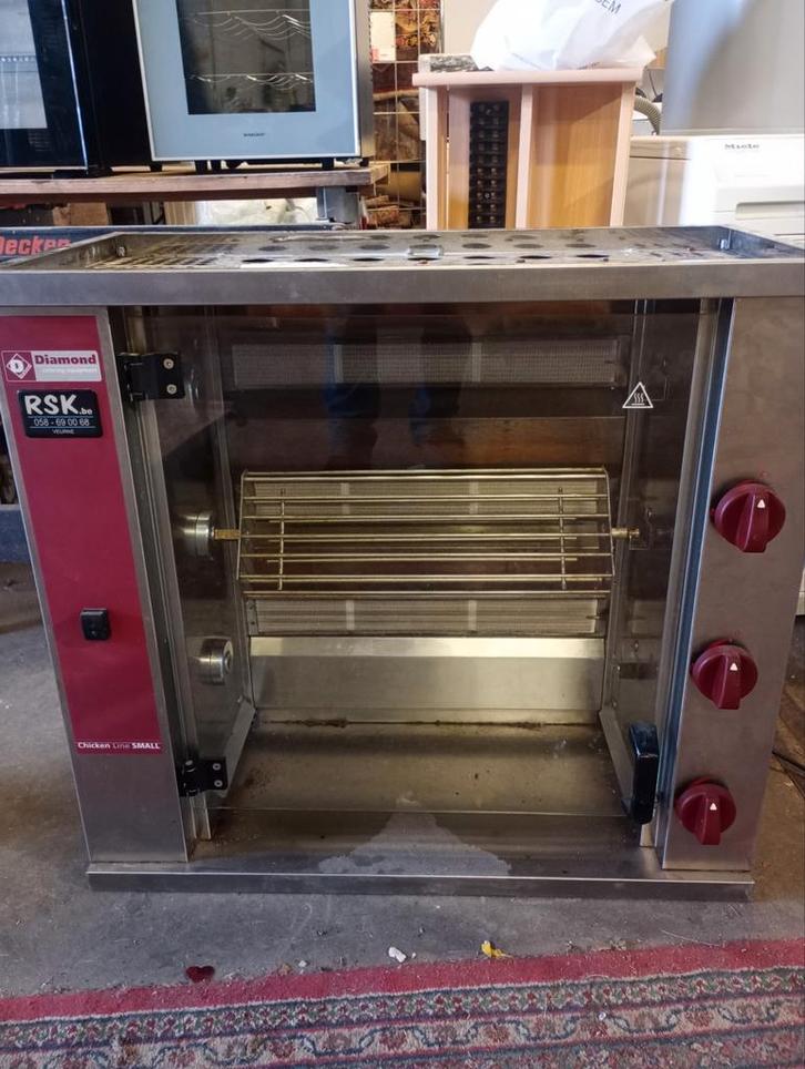 Diamond rotisserie kippenspit gas 230v, Zakelijke goederen, Horeca | Keukenapparatuur, Ophalen