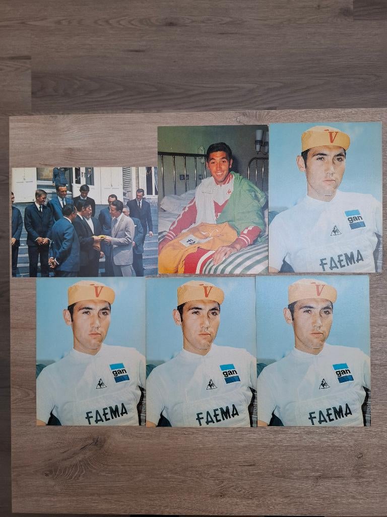 Wielerkaarten Eddy Merckx Tour '69, Ophalen of Verzenden