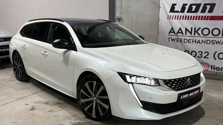 Peugeot 508 1.6 Hybride / Benzine | Gt Line | Showroomstaat, Autos, Peugeot, Entreprise, Achat, ABS, Caméra de recul, Phares directionnels