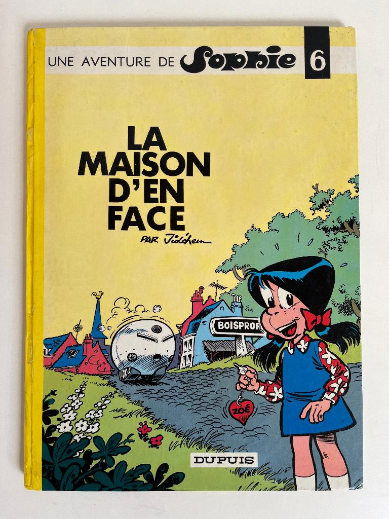 Sophie T6 - La maison d'en face - Jidéhem - EO 1972, Envoi
