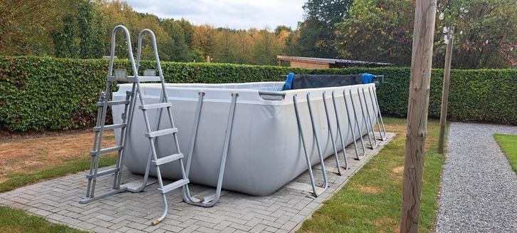 Zwembad + filter + warmtepomp, Jardin & Terrasse, Piscines, Enlèvement