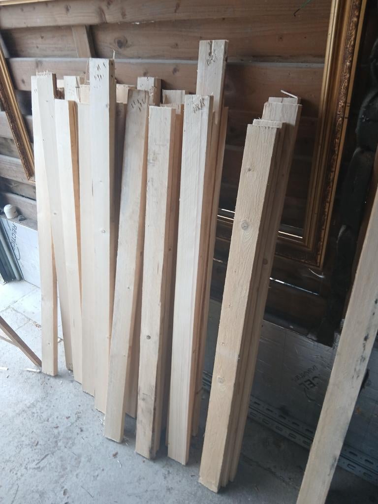 Houten planken, Ophalen