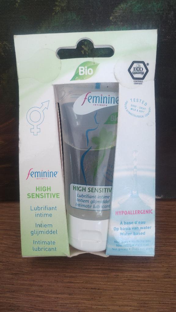 Glijmiddel „Feminine Intimate BIO” in gesloten verpakking, Ophalen of Verzenden, Zo goed als nieuw, Overige typen